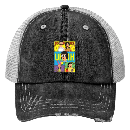 The Bobs Burgers Movie Bob Linda Tina Louise Gene Uhhh Trucker Hats