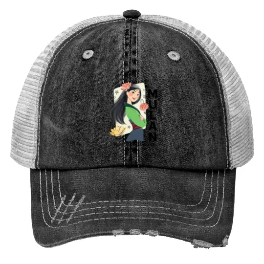 Disney Princess Mulan Hero And Princess Trucker Hats