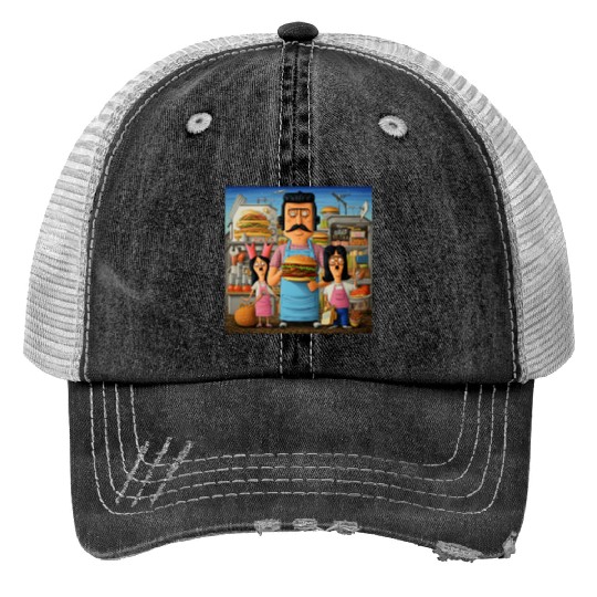 bobs burger animasi Art 10  1: Bobs Burgers Family Shirt, Bobs Burgers Vintage Trucker Hats
