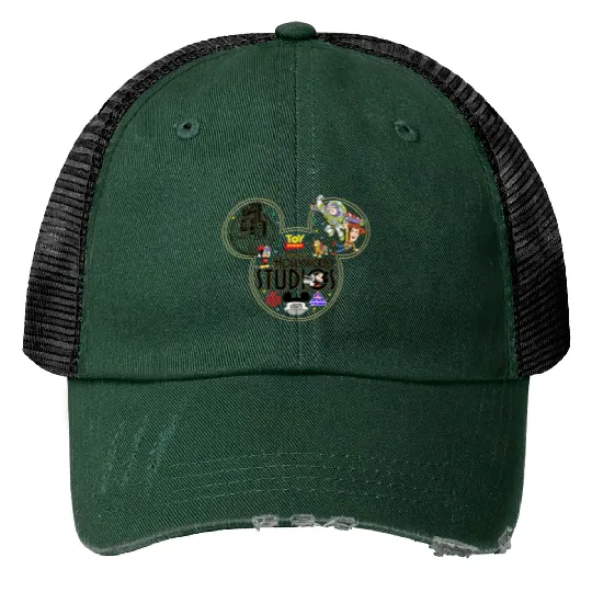 Hollywood Studios Trucker Hats, Disney Hollywood Studios, Toy Story Trucker Hats, Hollywood Trucker Hats,  Hollywood Studios Family Trucker Hats