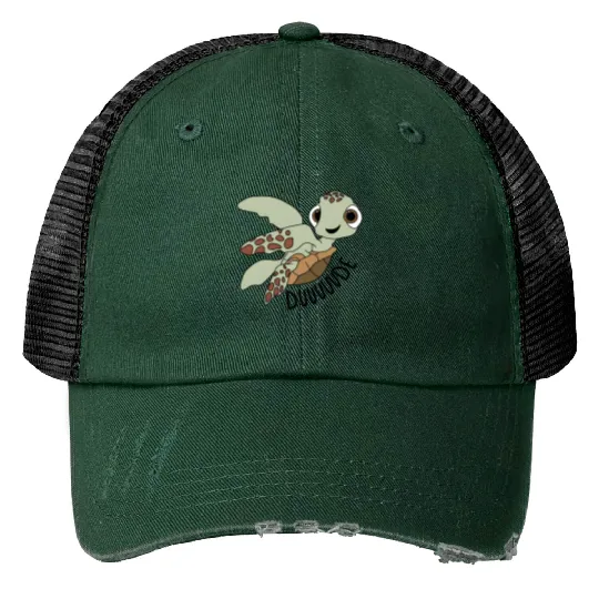 Disney Pixar Finding Nemo Squirt Dude Trucker Hats, Finding Nemo Trucker Hats