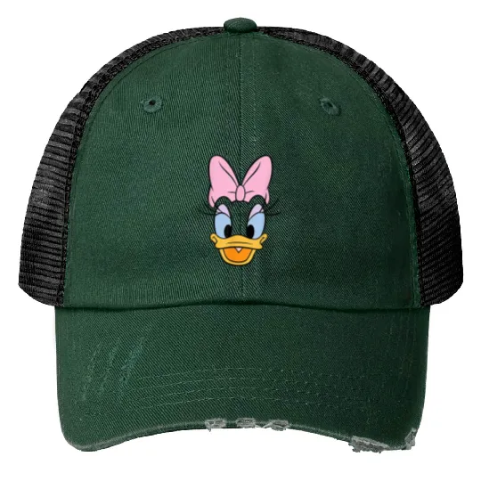 Disney Daisy Duck Big Face Trucker Hats, Daisy Duck Trucker Hats