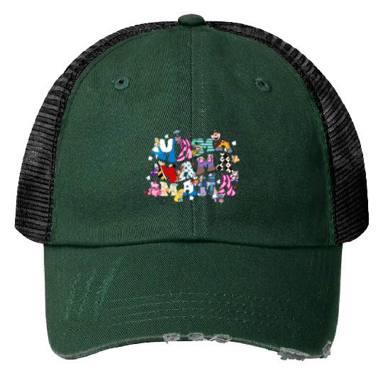 Disney Mama Alice in Wonderland Trucker Hats, Disney Alice Cheshire Mom Trucker Hats