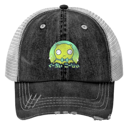 Bob's Burgers Kuchi Kopi Kanji Portrait Trucker Hats