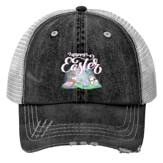 Disney Bambi Happy Easter Thumper Amp Miss Bunny Trucker Hats