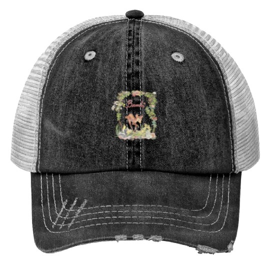 Disney Bambi Floral Portrait Trucker Hats