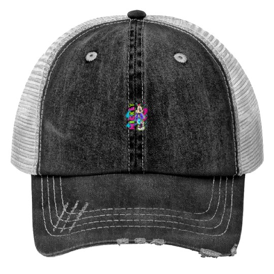 Disney Mickey Mouse Airbrush Trucker Hats