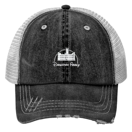 Downton Abbey Disney all white artwork Essential Trucker Hats