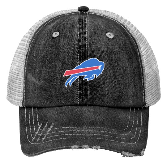 Josh Allen Royal Buffalo Bills Big & Tall Player Name & Number Trucker Hat