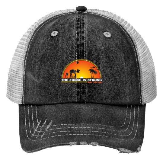Star Wars Sunset Trucker Hats