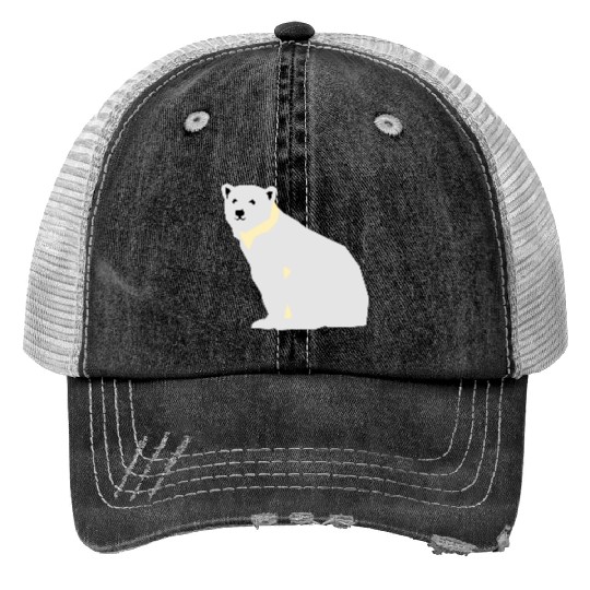 Polar bear Trucker Hats