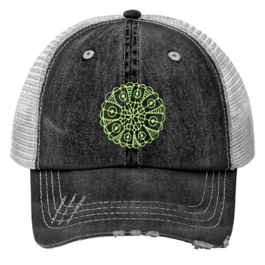 Blossom mandala Trucker Hats