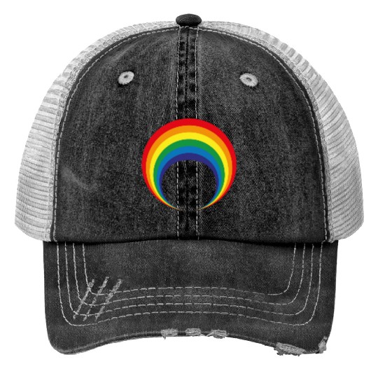 Rainbow Trucker Hats
