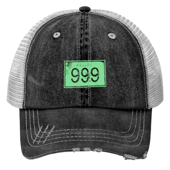 999 Punk Damned Buzzcocks Trucker Hats