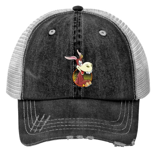 donkey mule esel18 Trucker Hats