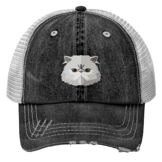 Cat face Trucker Hats
