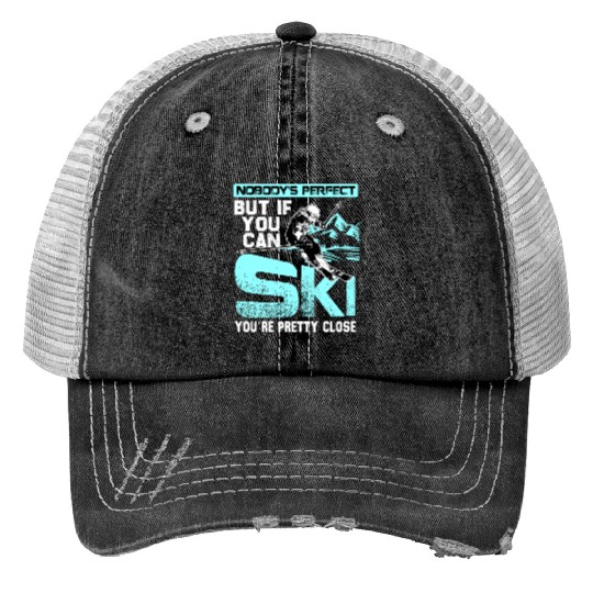 Skiing Trucker Hats