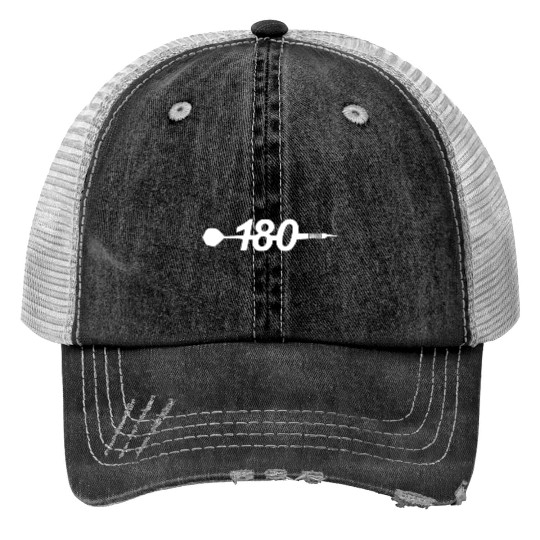 180 darts2 Trucker Hats