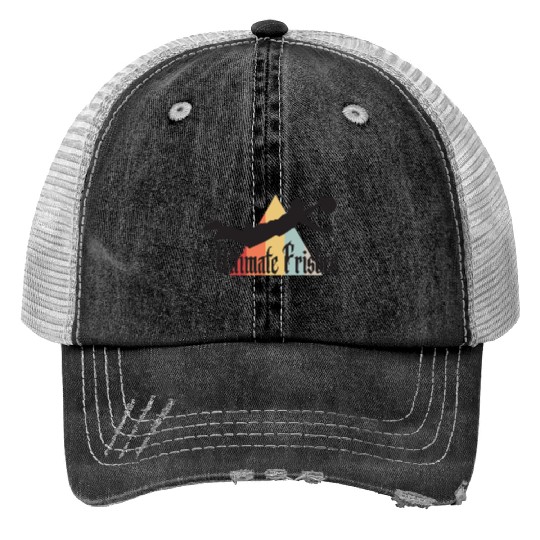 Ultimate Frisbee Layout Trucker Hats