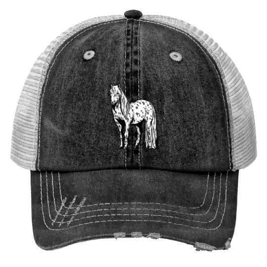 Appaloosa Horse Riding Present gift Pony Girl Trucker Hats