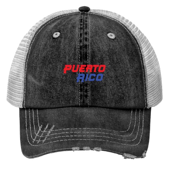 Puerto Rico WBCC World Baseball Classic Jersey Puer Trucker Hats