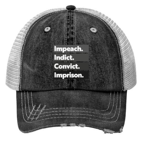 Trump Impeach, Anti Trump Protest Trucker Hats
