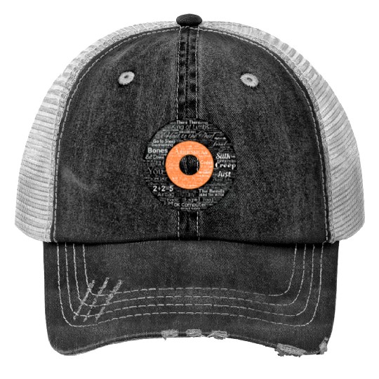 Radiohead Albums and Songs Trucker Hats