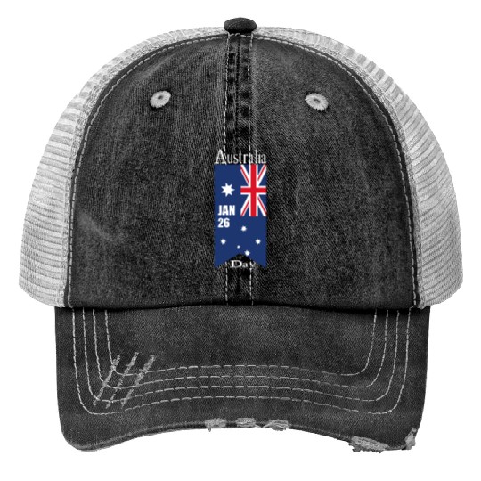 happy australia day Trucker Hats