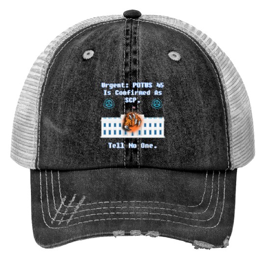 Trump Is SCP-Improved Version Trucker Hats