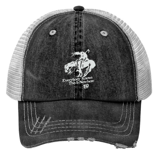 Neil Young And Crazy Horse Rock End Of The Trail H Trucker Hats