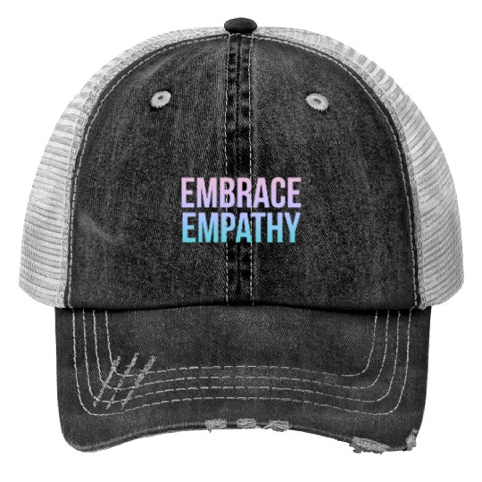 Embrace Empathy Large Colour Trucker Hats