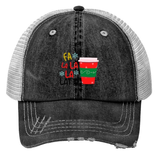 FA La La La Latte Trucker Hats