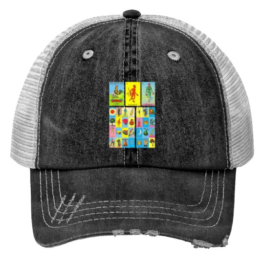 Loteria Mexican Trucker Hats