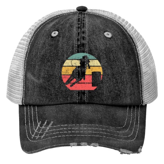 Barrel Racing Retro Trucker Hats