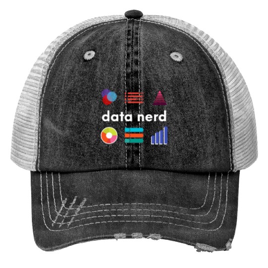 Data Nerd - Data Analyst Data Scientist - Data Trucker Hats
