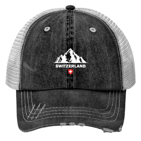 Switzerland Trucker Hats