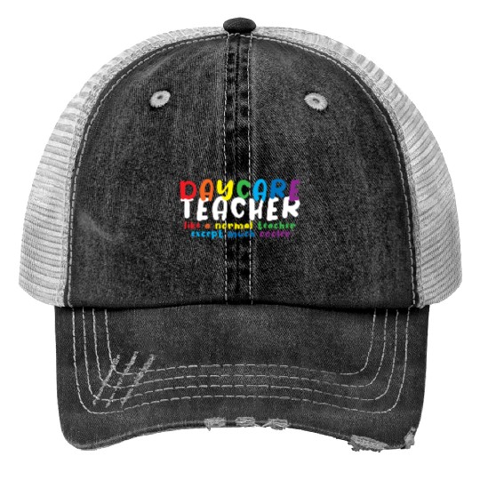 Daycare Teacher Daycare Provider Childcare Trucker Hats