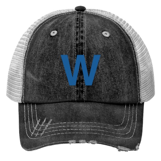 Chicago Win Flag Cubs Trucker Hats