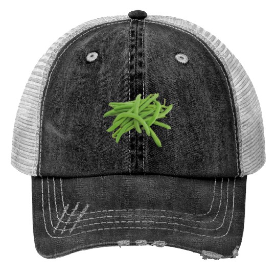 Green Beans Vegetable Trucker Hats