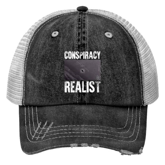 Conspiracy Realist Trucker Hats UFO Government Sighting