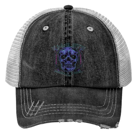 Kwalete World Tour Diamond Skull Trucker Hats