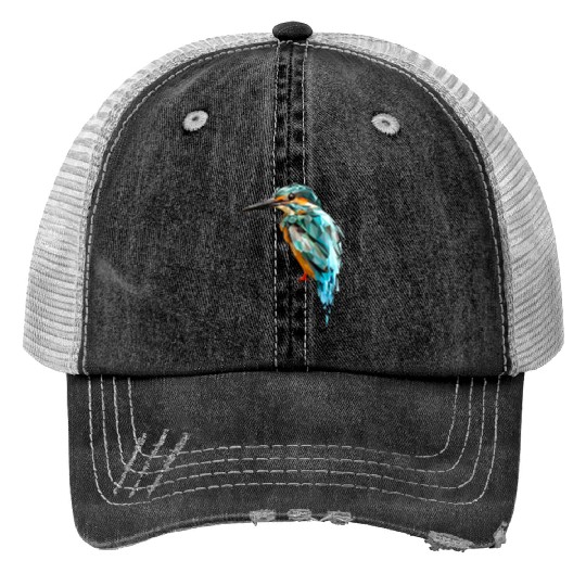 Bird Polygon Trucker Hats