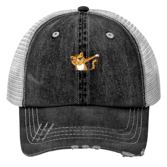 Pocket Cat Trucker Hats