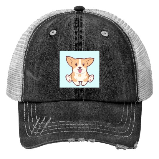 Corgi 1 Trucker Hats
