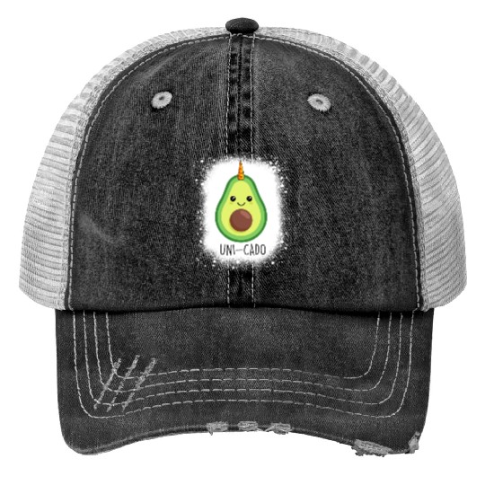 Cute Avocado Unicorn Design Trucker Hats