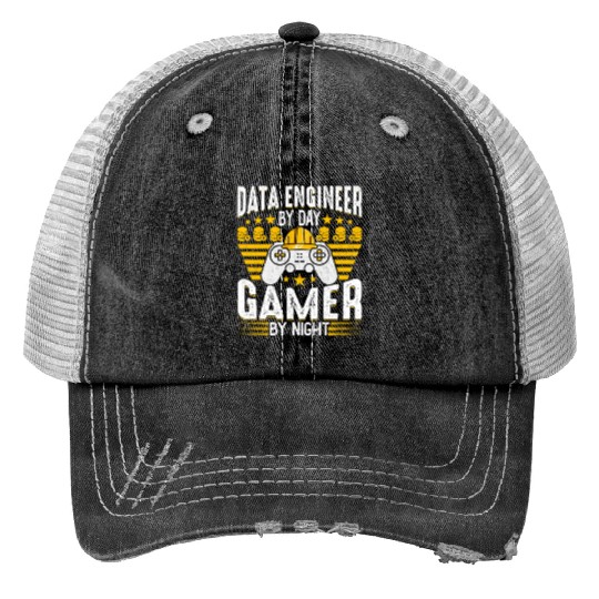 Data Engineer - Funny Data Engineering Game Lover Trucker Hats