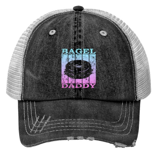 bagel dad 4 Trucker Hats