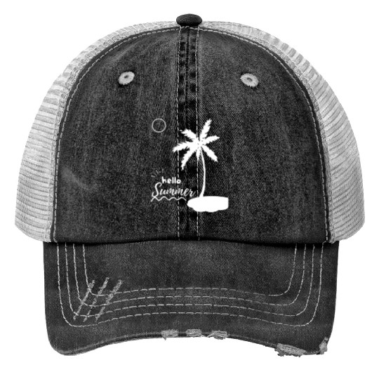 summer black design best combination summer... Trucker Hats