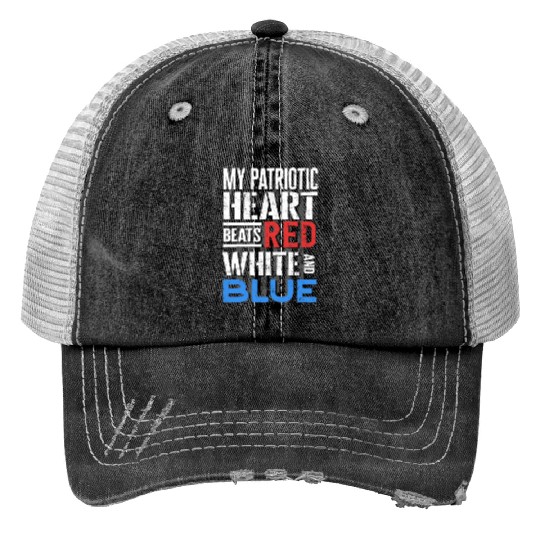 US Patriotic Quotes, Patriot, Patriots Trucker Hats