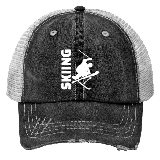 Skiing Trucker Hats